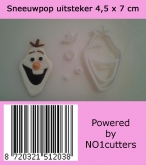 NO1 Cutters Sneeuwpop uitsteker