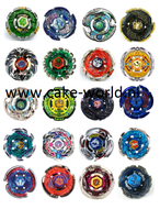 Beyblade eetbare print 4,5 cm, 20st.