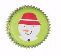 Wilton Snowman Winterwood Christmas Mini Baking Cups, 100st