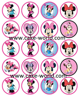 inni mouse cupcake print