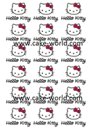 Hello kitty cupcake print 18st