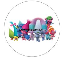 Trolls taartprint