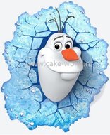 Frozen Olaf 2 taartprint 