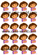 Dora cupcake print 20st