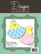 Cookie Cutter &amp; Stencil Set Chick in Egg