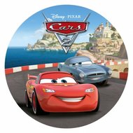 Cars taartprint rond