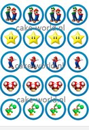 Super Mario Bros 1 Cupcakeprint 20st