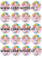 hello kitty Cupcake Print 20st