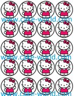 Hello Kitty 2 cupcakeprint