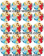 Prinsessen Cupcake Print 20st