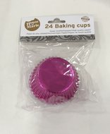 House of Marie Baking Cups Folie Fuchsia/24 st