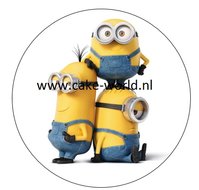 Minions 2 taartprint rond