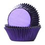 House of Marie Baking Cups Folie Paars/24st