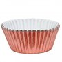PME Baking Cups Metallic Rose Gold 30st.