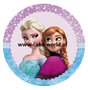 Frozen Elsa & Anna 2 Taartprint 
