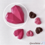 ChocoPatiss Geo Heart Medium, 10cm