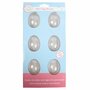 Cake Star Mould Cracked Mould 6 Mini Egg Set/2