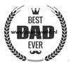 Vaderdag Taartprint Best Dad Ever