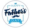 Vaderdag Taartprint Happy Father's Day
