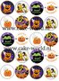 Happy Halloween 2 Cupcake Print 20st