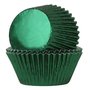 House of Marie Baking Cups Folie Groen/24st