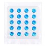 BrandNewCake Eetbare Jelly Diamanten Blauw 20st.