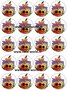Happy Halloween 4 Cupcake Print 20st