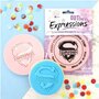 Sweet Stamp Cookie/Cupcake Embosser-Super Dad