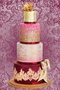 Crystal Candy Rose Mist Eetbare Cake Vlokken 7g