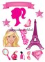 Barbie Eetbare Decoratie Print