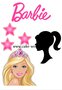 Barbie 1 Eetbare Decoratie Print