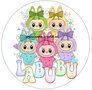 Labubu Taartprint