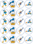 Donald Duck Cupcakeprint