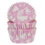 House of Marie Baking Cups Baby Roze