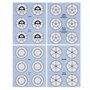 Wilton Flower Nail Templates