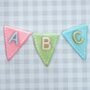  Katy Sue Mould Design mat, Bunting Alphabet