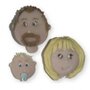 Karen Davies Siliconen Mould Face/Head 5 sizes