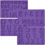  Wilton Letters/Numbers Fondant & Gum paste Mold