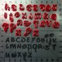 Koekjes Uitsteker Disney alfabet kleine letters