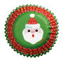 Wilton Holiday Santa Mini Baking Cups, 100st