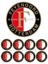 Feyenoord logo taart en cupcakes eetbare print 