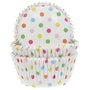 House of Marie Baking Cups Confetti, pk/50