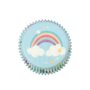 Baking Cups Folie Unicorn 50mm 24stuks  