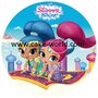 Shimmer & Shine taartprint Rond