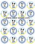 Mickey Mouse Baby Cupcake prints,20 st