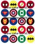 Superhelden Cupcakeprint 20st