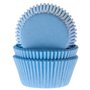 House of Marie Baking Cups licht blauw/50 st