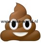 Emoji Drol taartprint