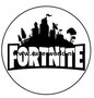 Fortnite 1 taartprint Rond