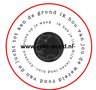 De Wereld Rond Taartprint Rond